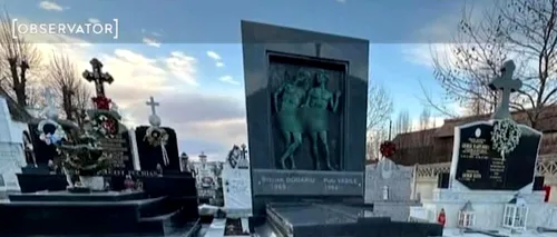 Localnicii, REVOLTAȚI de monumentul funerar dintr-un cimitir din Râșnov : „Pe câţi bani s-a dat autorizația? Să pună asta la părinţii lui”
