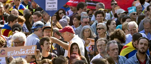 Mii de separatiști au protestat în Spania, față de arestarea miniștrilor din fostul guvern catalan