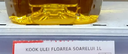 Câți lei costă 1 litru de ulei de floarea soarelui, produs în Ucraina, în supermarketurile din România