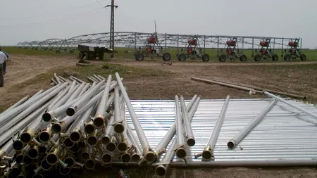 Bani europeni. Fermierii pot accesa 60 de milioane de euro pentru investiții în sisteme de irigații