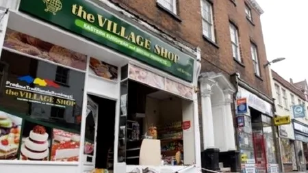 Magazin românesc din Norwich, incendiat. Gestul pe care britanicii l-au făcut după incident