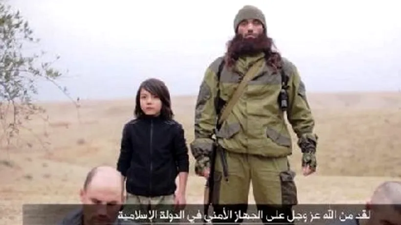 Grupul terorist Stat Islamic a difuzat un clip în care susține că a executat spioni ruși