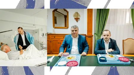 Alexandru Rogobete, ministrul Sănătății, a mâncat aceeași mâncare cu pacienții internați la Spitalul Clinic Județean de Urgență Târgu Mureș