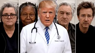 Trump generează noi controverse cu un videoclip creat cu AI. Președintele SUA apare îmbrăcat în doctor și diagnostichează actori celebri de la Hollywood