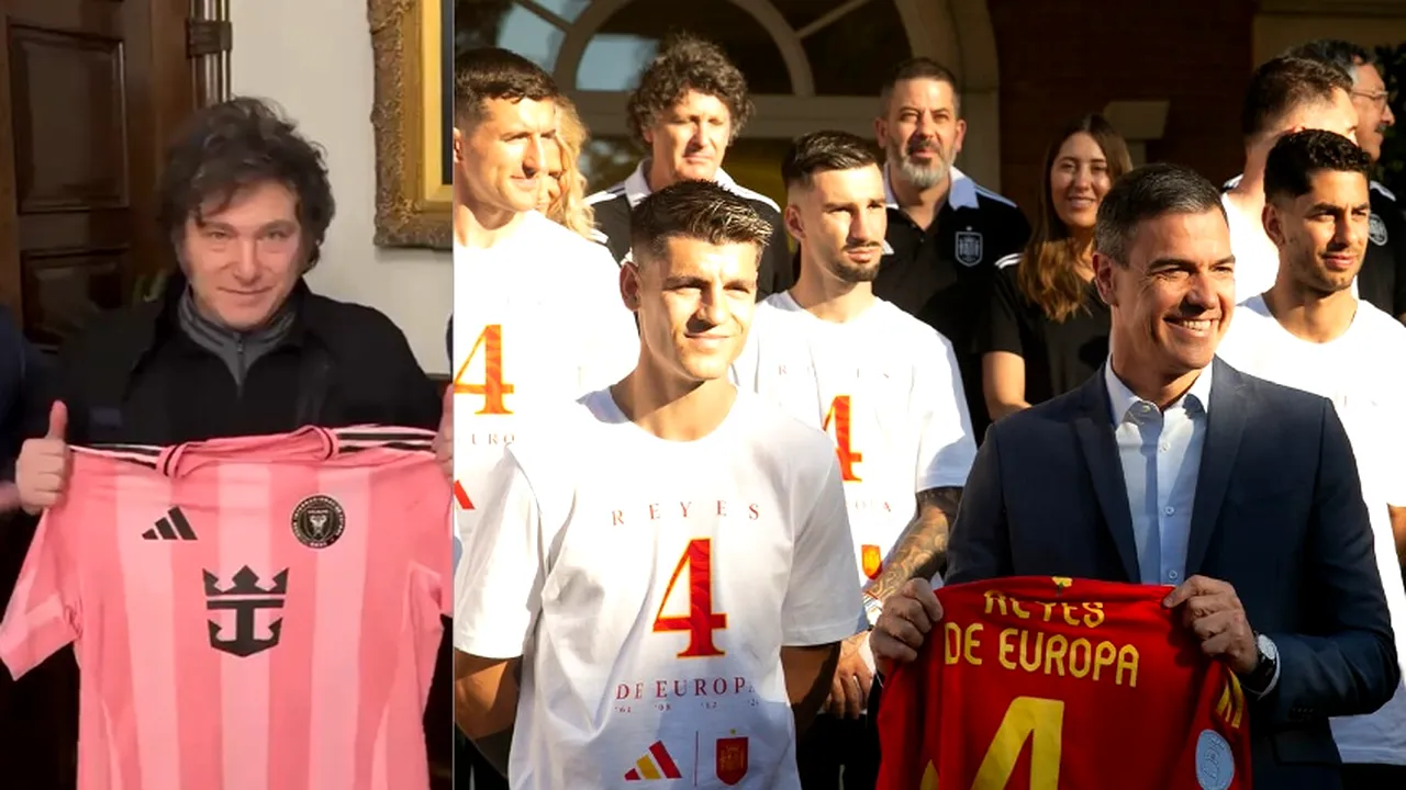 Pedro Sanchez va urmări din tribune Finala Cupei Mondiale din SUA, în timp ce Javier Milei îl va susține pe Messi de acasă din cauza unei superstiții