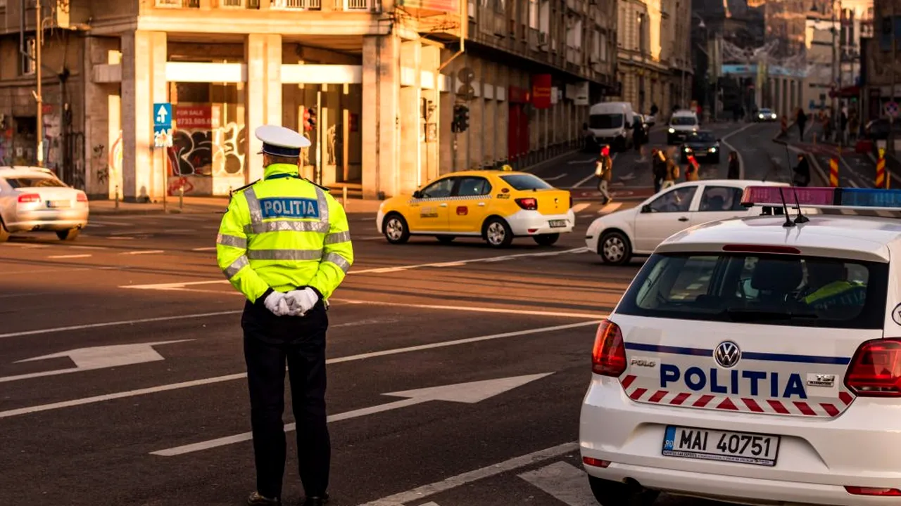 Accident în Vrancea. Bătrână de 80 de ani, lovită de mașina de poliție