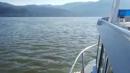VIDEO Operațiune de căutare contracronometru în zona portului Orșova. Un MARNIAR bulgar a căzut peste bord în Dunăre