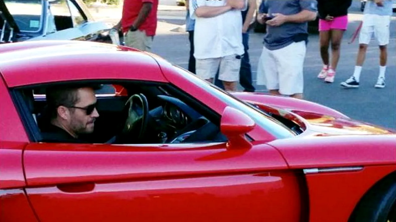 Mașina condusă de Paul Walker în primul film din seria 