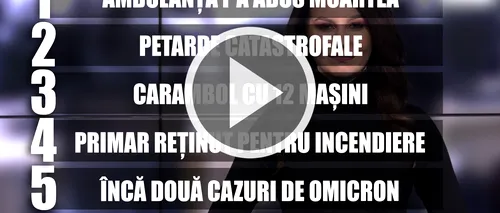 GÂNDUL NEWS. Încă două cazuri de Omicron în România (VIDEO)