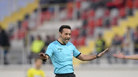 Colțescu, înlocuit de CCA la un meci din Liga Europa, în urma erorilor comise la Giurgiu