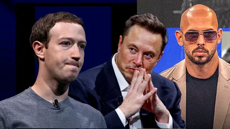 Andrew Tate se oferă să-l ANTRENEZE pe Elon Musk pentru „bătălia în cușcă” cu Mark Zuckerberg. Ce stil de luptă au ales miliardarii