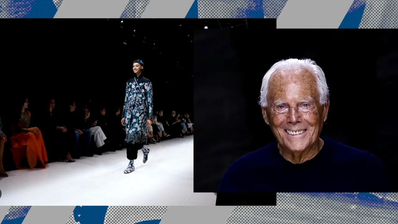 Giorgio Armani a anunțat că revine în viața PUBLICĂ după ce o problemă de sănătate l-a obligat să rateze mai multe evenimente