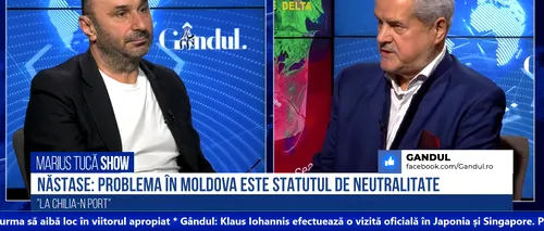 VIDEO | Adrian Năstase: „Republica Moldova se află într-o situație complicată. O mare problemă este statutul de neutralitate”