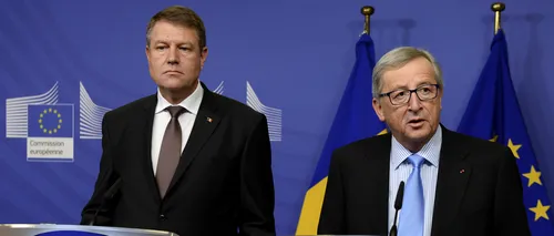 <i class='ep-highlight'>Iohannis</i> se va întâlni cu Juncker, după criticile dure ale Comisiei Europene la adresa României