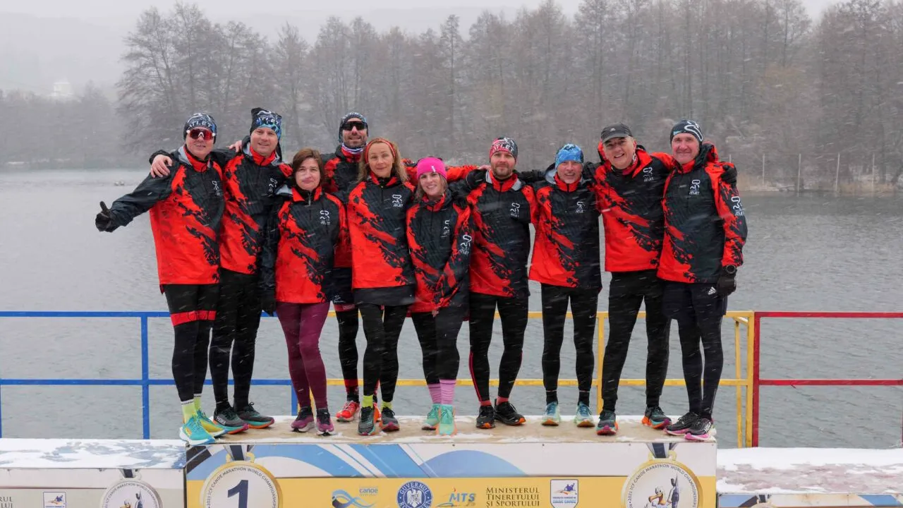 Hairstylistul care a terminat zece CURSE de Half Ironman și se antrenează pe zăpadă la -6 grade