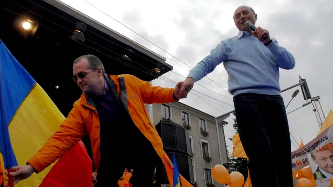 Boc: Am discutat cu președintele Băsescu, după ședința Colegiului Director