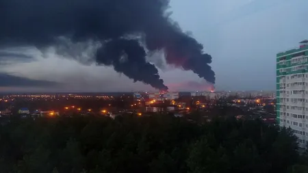 Noi explozii în Transnistria. Două antene radio au fost avariate