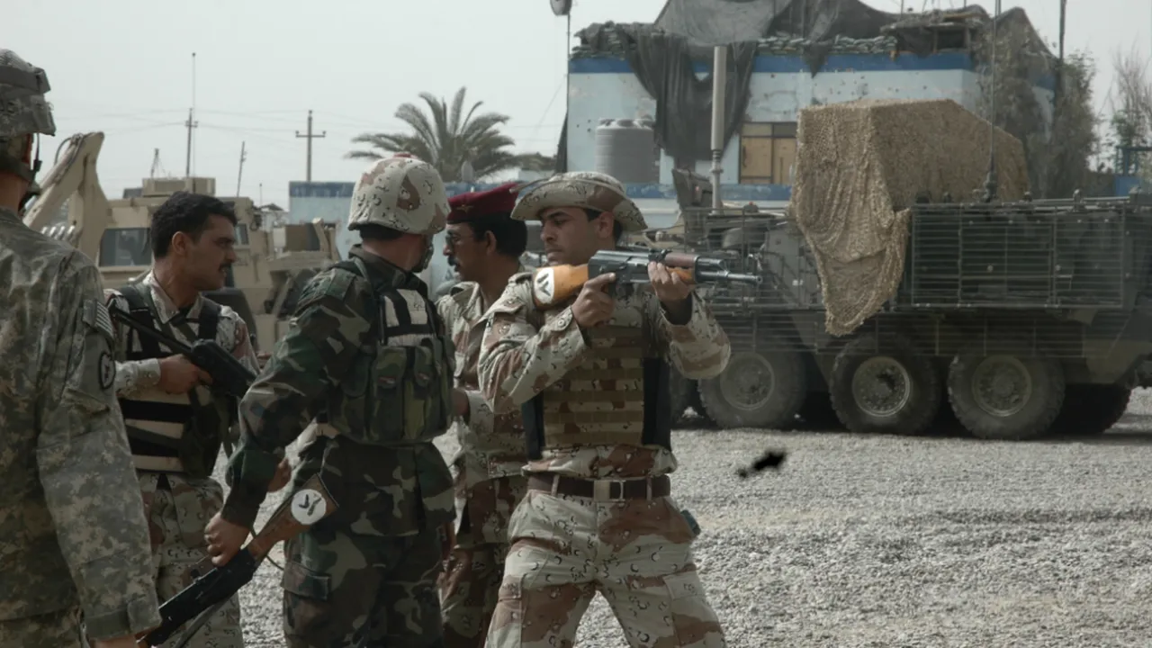 Cinci rachete Katiușa, lansate asupra unei baze din Irak în care sunt staționați militari americani