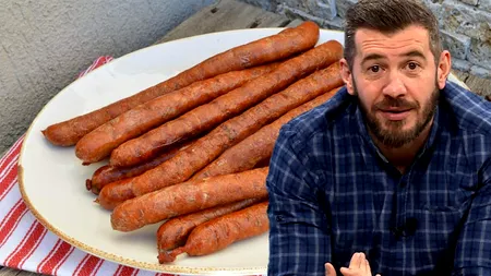 Mănânci cabanoși din comerț? Dragoș Pătraru a aflat din ce sunt făcuți, de fapt