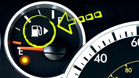 Nici unii ȘOFERI experimentați nu știu! Ce indică, de fapt, săgeata de lângă pompa de benzină