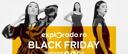 Black Friday aduce reduceri de până la 80 la sută pe Explorado.ro