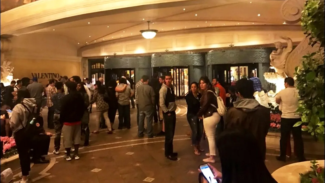 Jaf armat în Las Vegas, la unul dintre cele mai de lux hoteluri din lume. Mai multe persoane, reținute