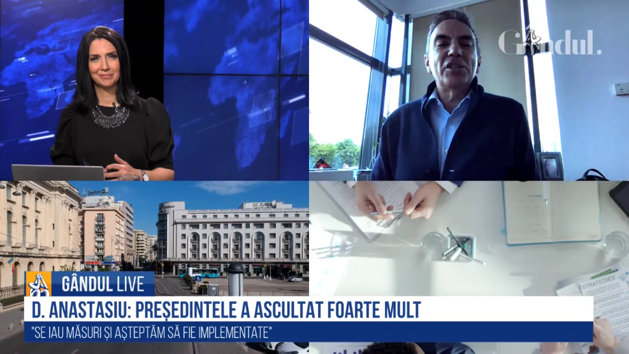GÂNDUL LIVE. Antreprenorul D. Anastasiu: Eu cred că de pe data de 15 mai am putea reporni turismul în anumite condiții. Nu avem voie să ratăm primul pluton european