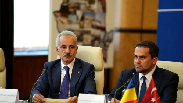 Ciprian Șerban și omologul său turc, DISCUȚII avansate despre portul Constanța