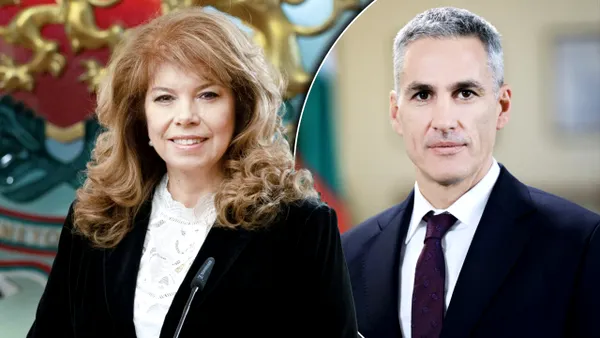 Președinta Bulgariei Iliana Iotova conduce în primul exit-poll cu 35,3%, urmată îndeaproape de fostul premier Andrey Gyurov cu 32,4%. Numai 22,3% din alegători s-au prezentat la urne. Când ar urma să fie organizat turul 2 al prezidențialelor