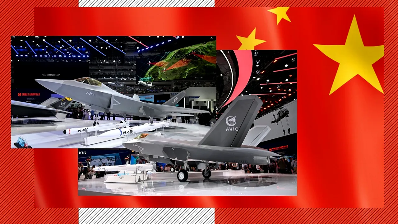 China a lansat, oficial, producția de serie a avionului de vânătoare STEALTH J-35 și vrea să conteste superioritatea aeriană a SUA