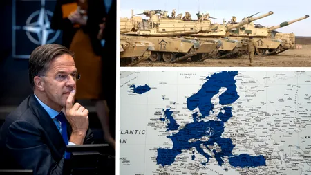 Mark Rutte anunță că NATO va produce tancuri și rachete americane în Europa: „Trebuie să reumplem arsenalele”