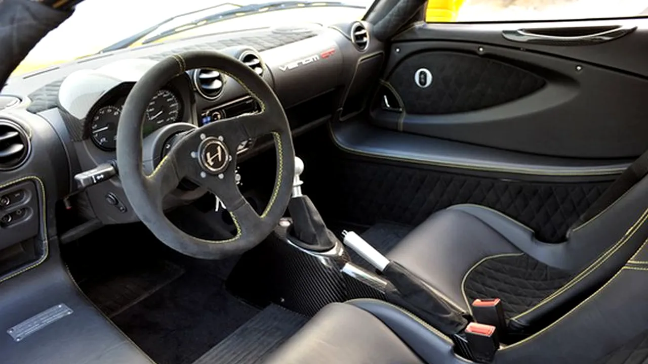 Bolidul Hennessey Venom GT a devenit cea mai rapidă mașină din lume