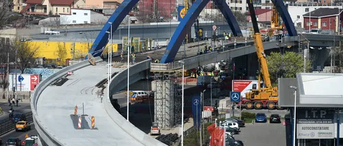 S-a deschis primul pod al pasajului Mihai Bravu-Splaiul Unirii - GALERIE FOTO