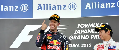 FORMULA 1. Sebastian Vettel a câștigat Marele Premiu al Japoniei