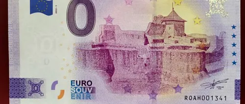 Cea mai nouă bancnotă de zero euro a fost pusă în vânzare la Suceava. La ce preț poate fi achiziționată