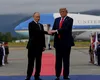 Air Force One și avionul prezidențial rus Tupolev au aterizat la Anchorage: Donald Trump l-a întâmpinat pe Vladimir Putin pe covorul roșu