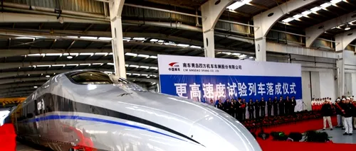 China a testat cea mai lungă linie feroviară de mare viteză din lume, de 2.300 kilometri. VIDEO
