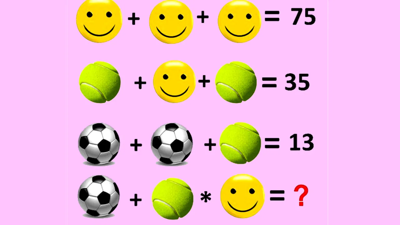 TEST IQ pentru matematicieni | Ești un geniu dacă poți rezolva ecuația din imagine în maximum 12 secunde