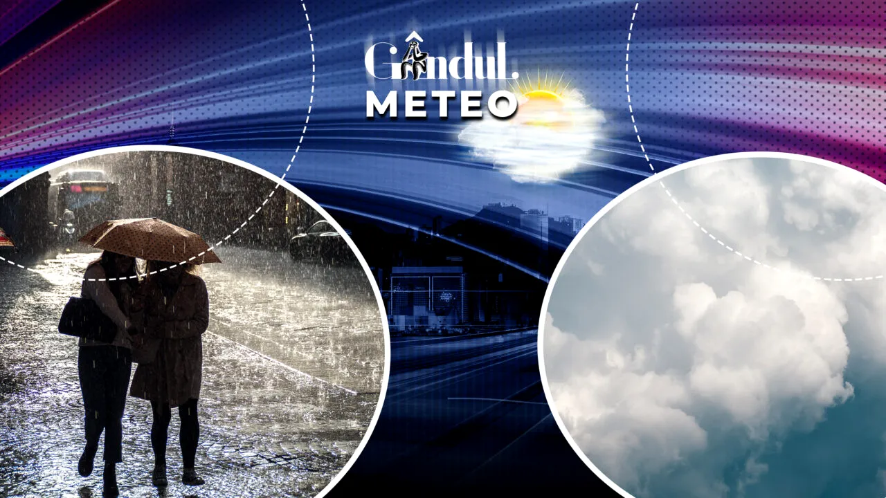 1 Mai cu temperaturi de iarnă. Cum arată prognoza detaliată de la ANM, în exclusivitate pentru Gândul