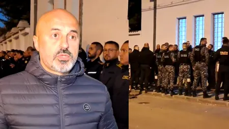 Protest de amploare în fața PENITENCIARULUI Craiova. Angajații acuză că închisorile au devenit 