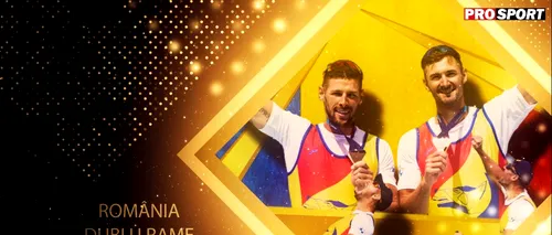 Bucurie la dublu oferită de Cozmiuc și Bejan! Cei doi sunt campioni mondiali la dublu rame masculin | VIDEO