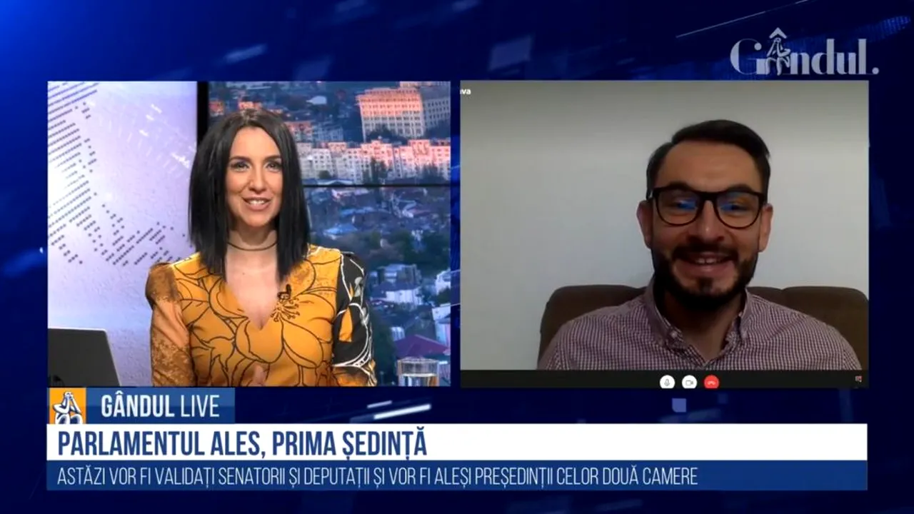 GÂNDUL LIVE. Adi Zăbavă, consultant în comunicare politică: „Este posibil ca AUR să nu aibă un „dans” atât de coordonat...”