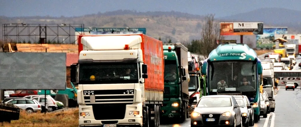 TRAFIC DIFICIL pe DN1, între Ploiești și Brașov, din cauza unui accident și a unor lucări