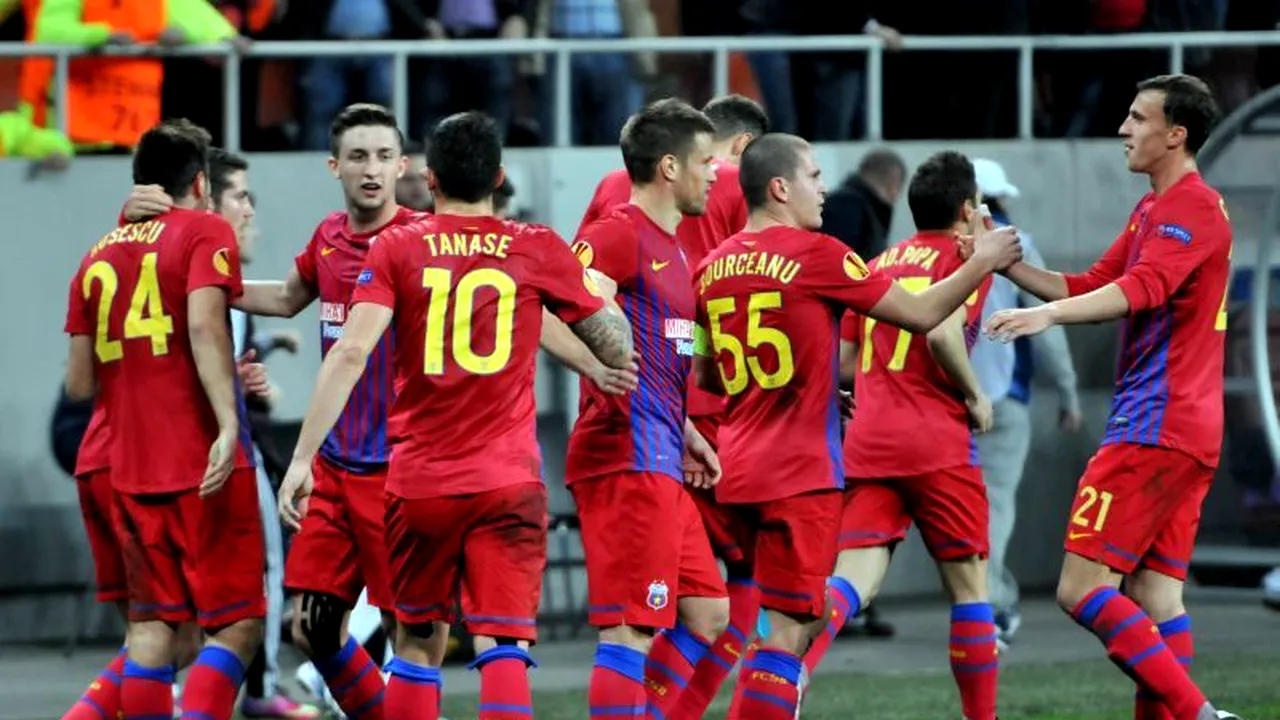 STEAUA - CHELSEA LIVE. Partida care poate aduce calificarea roș-albaștrilor în sferturile Europa League