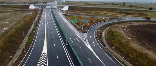 VIDEO | Borna de 1000 km a fost atinsă. Ministerul Transporturilor dă în folosință 13,5 km, parte din Autostrada Transilvania