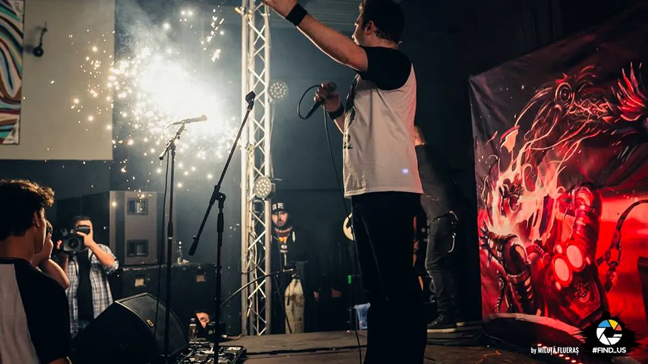 Fotografia care surprinde momentul izbucnirii incendiului din Colectiv