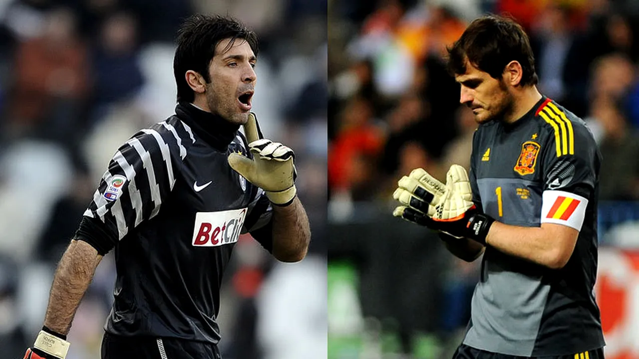 Spania - Italia, LIVE LA EURO 2012- duelul celor mai buni portari din lume