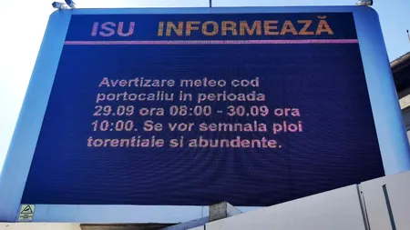 RECOMANDĂRI ISU în contextul avertizărilor meteo de fenomene EXTREME, ploi torențiale și vânt. Ce trebuie să EVITE cetățenii