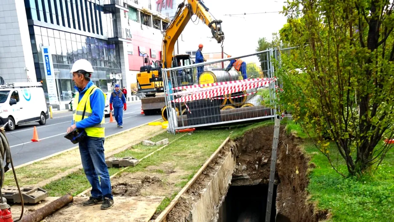 Reparații la rețeaua de termoficare București. Sute de blocuri din sectoarele 1, 2, 3 și 6 rămân fără APĂ CALDĂ