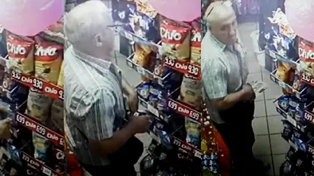 VIDEO | Un bărbat din Bacău a fost filmat în timp ce fură orez și paste dintr-un magazin. Internauții au sărit în apărarea lui și invocă nivelul de sărăcie din județ